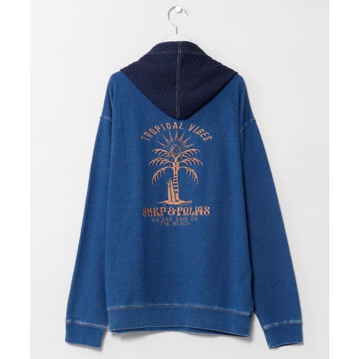 ネイビー | 【カヒコ】カホアメンズトップス【SURF&Palms】 | アミナコレクション 