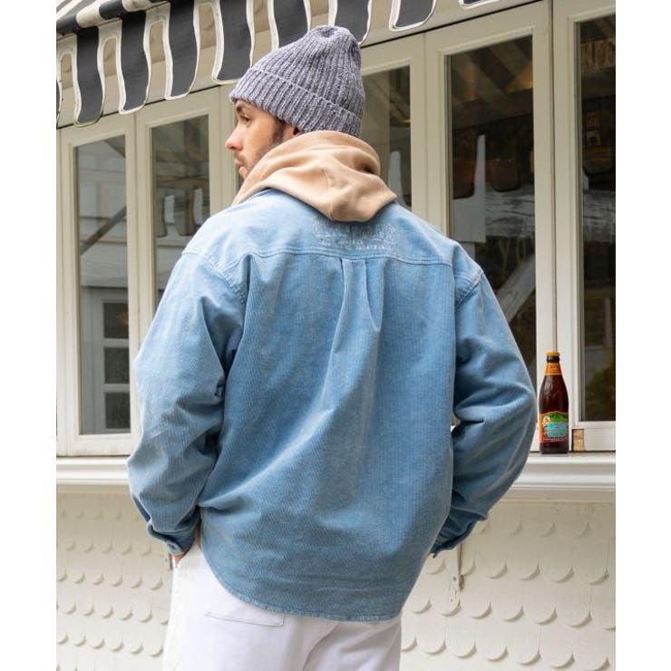 【カヒコ】ハハナコーデュロイメンズシャツ【SURF&Palms】 | アミナコレクション | 詳細画像7 