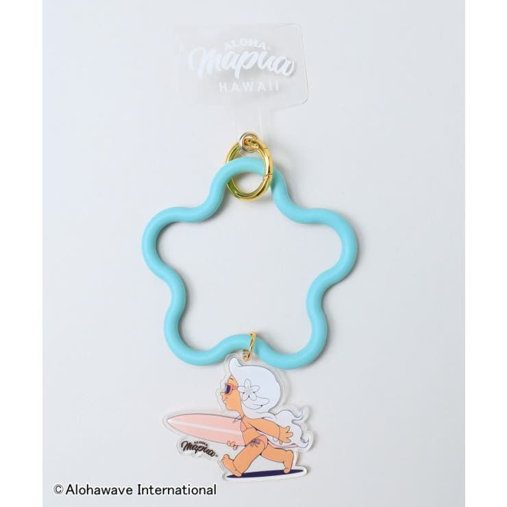 ブルー | 【カヒコ】スマホストラップ【ALOHA MAPUA】 | アミナコレクション 