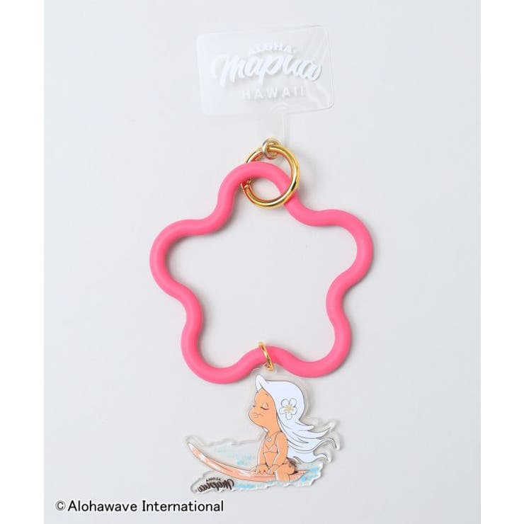 ピンク | 【カヒコ】スマホストラップ【ALOHA MAPUA】 | アミナコレクション 