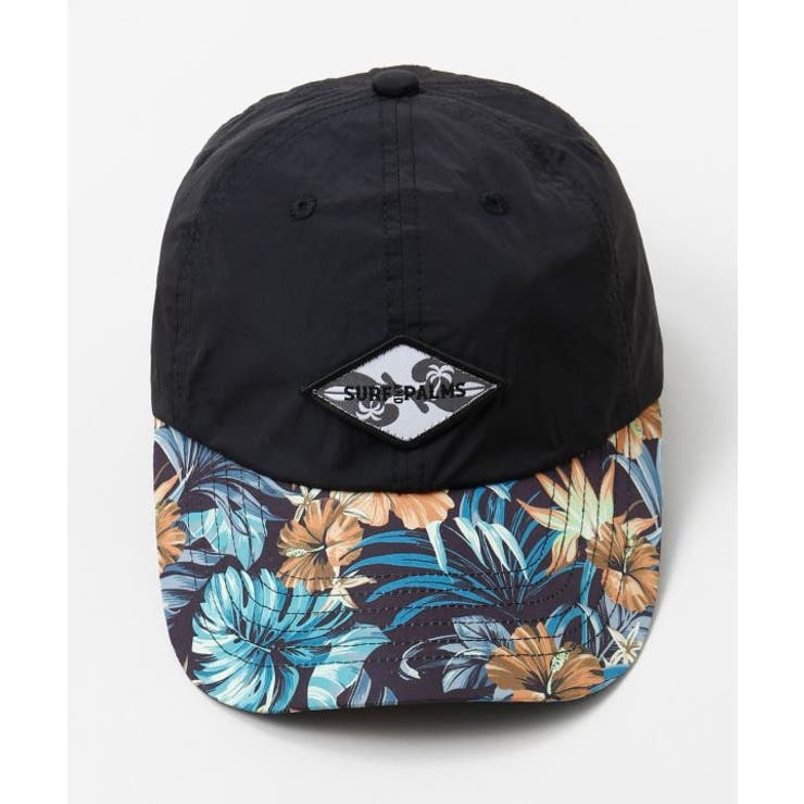 ブラック | 【カヒコ】アロアロキャップ【SURF&Palms】 | アミナコレクション 