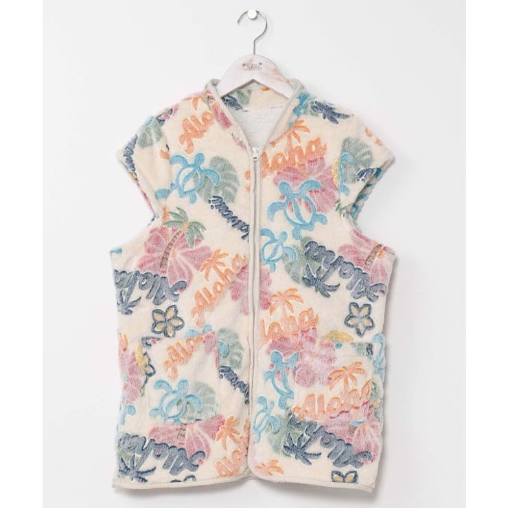 ホワイト | 【カヒコ】ハウオリルームベスト | アミナコレクション 