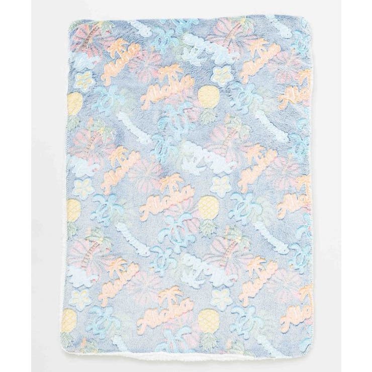 ネイビー系 | 【カヒコ】【裏ボア】ハウオリブランケットS | アミナコレクション 