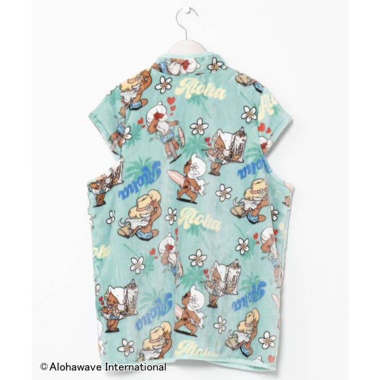 【カヒコ】ハワイルームベスト【ALOHA MAPUA】 | アミナコレクション  | 詳細画像10 
