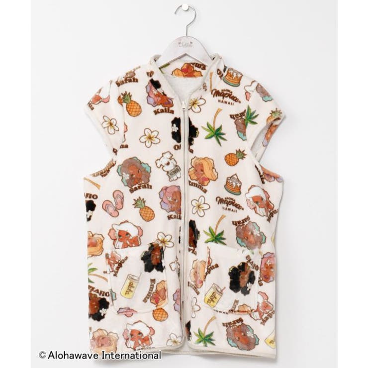 【カヒコ】ハワイルームベスト【ALOHA MAPUA】 | アミナコレクション  | 詳細画像3 