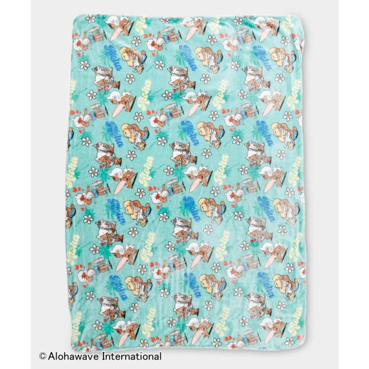 ミント | 【カヒコ】ハワイブランケットM【ALOHA MAPUA】 | アミナコレクション 