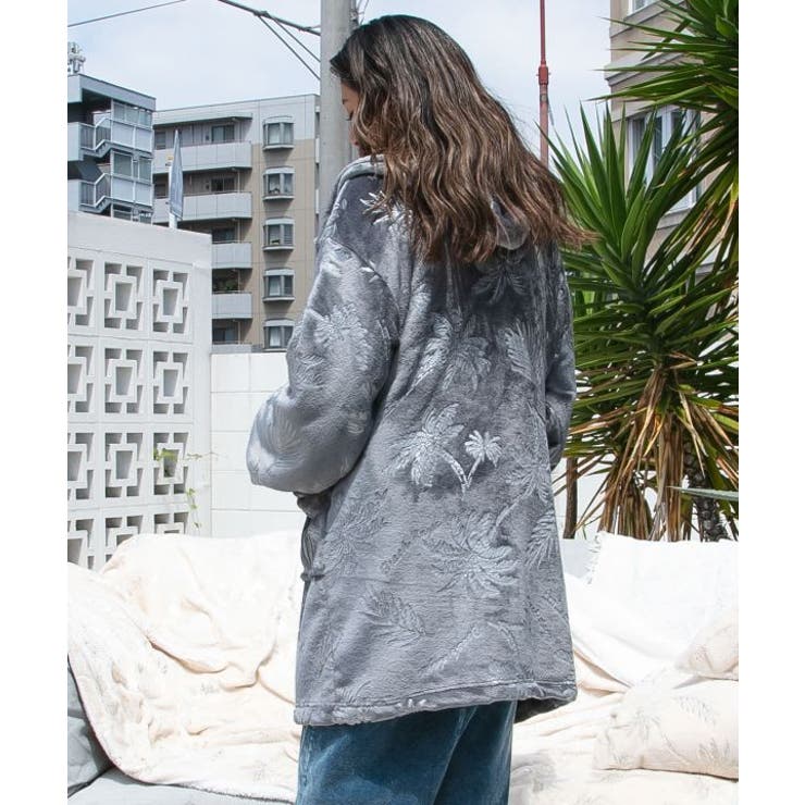 【カヒコ】ニウココフード付きルームカーディガン | アミナコレクション  | 詳細画像3 