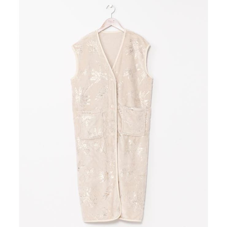 【カヒコ】ニウココルームロングベスト | アミナコレクション  | 詳細画像4 