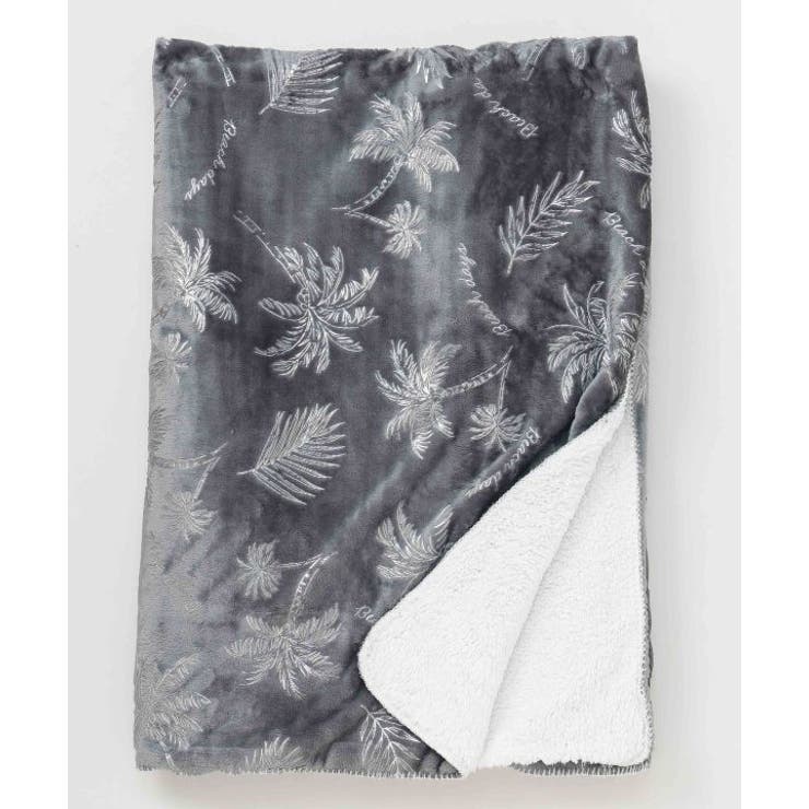 ダークグレー | 【カヒコ】【裏ボア】ニウココブランケットL | アミナコレクション 