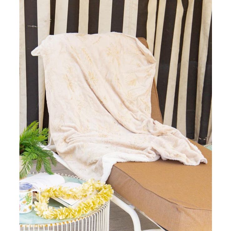 【カヒコ】【裏ボア】ニウココブランケットM | アミナコレクション  | 詳細画像1 