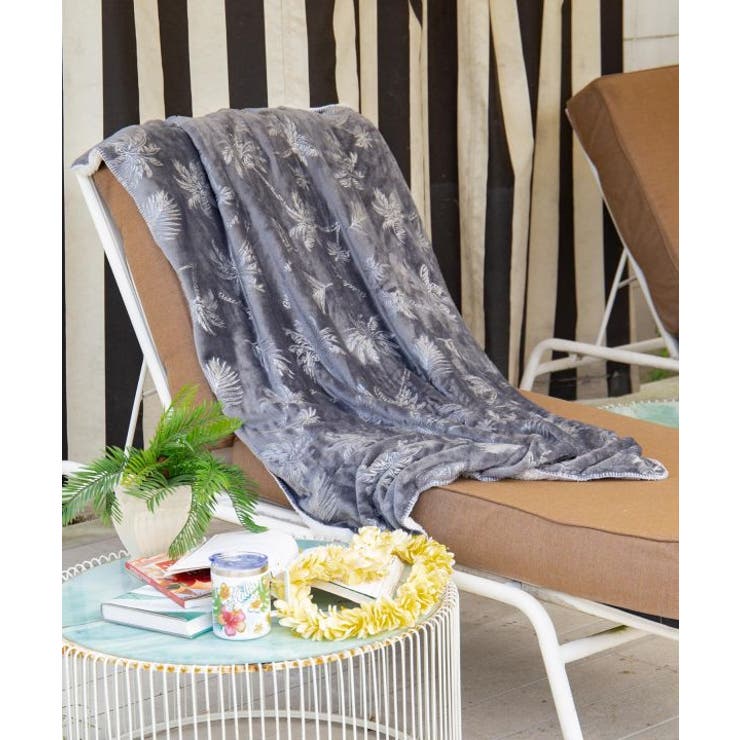 ダークグレー | 【カヒコ】【裏ボア】ニウココブランケットM | アミナコレクション 