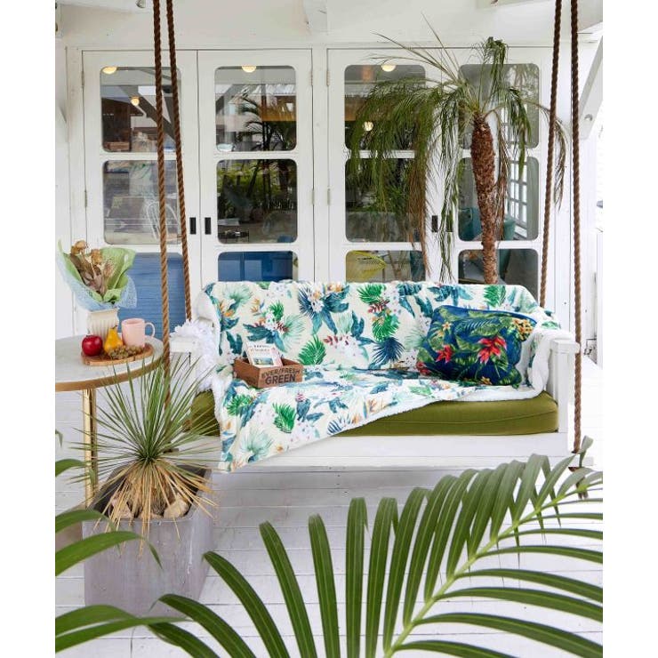 【カヒコ】【裏ボア】プアラニブランケットXL | アミナコレクション  | 詳細画像1 