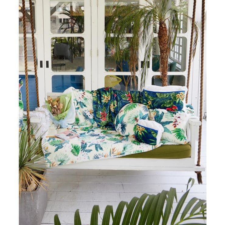 【カヒコ】【裏ボア】プアラニブランケットL | アミナコレクション  | 詳細画像1 