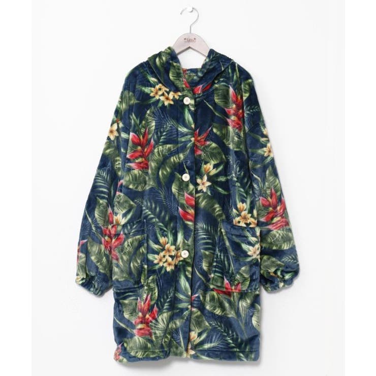 ネイビー系 | 【カヒコ】プアラニルームカーディガン | アミナコレクション 