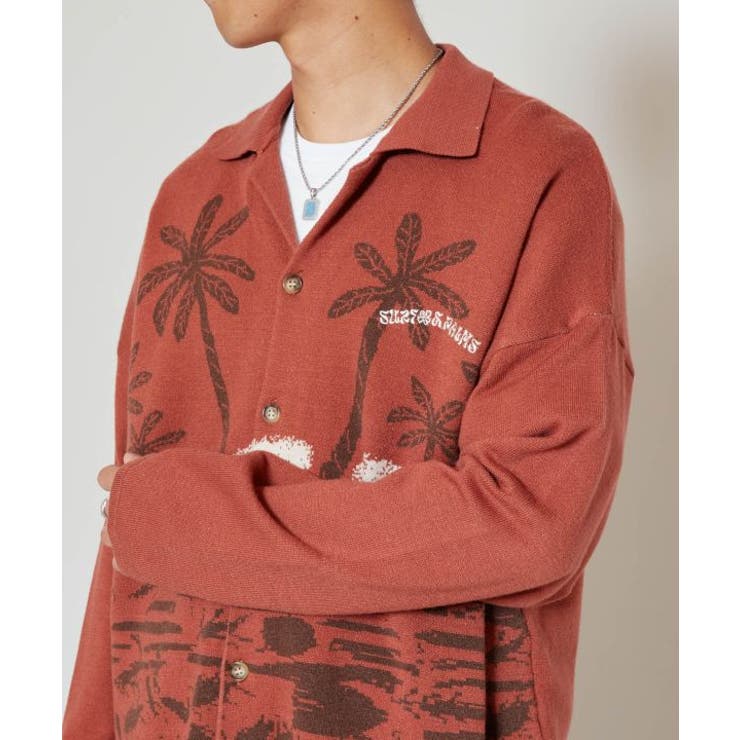 【カヒコ】メディナメンズカーデ【SURF&Palms】 | アミナコレクション | 詳細画像10 