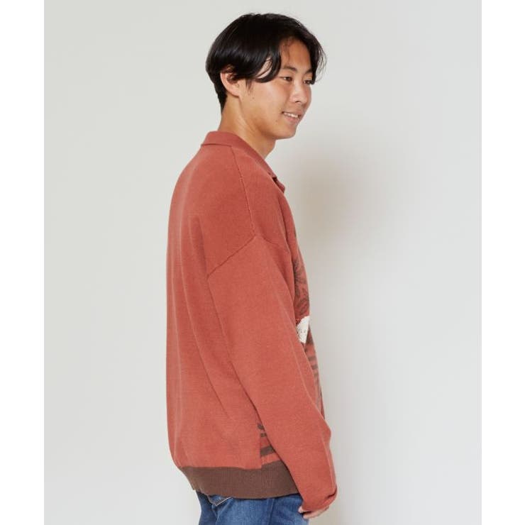 【カヒコ】メディナメンズカーデ【SURF&Palms】 | アミナコレクション | 詳細画像8 