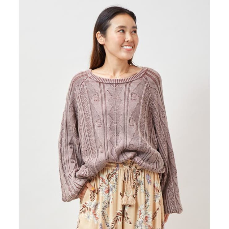 【カヒコ】カイナルニットプルオーバー | アミナコレクション  | 詳細画像7 