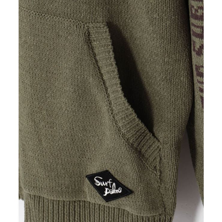 【カヒコ】トムメンズニットフードトップス【SURF&Palms】 | アミナコレクション | 詳細画像13 