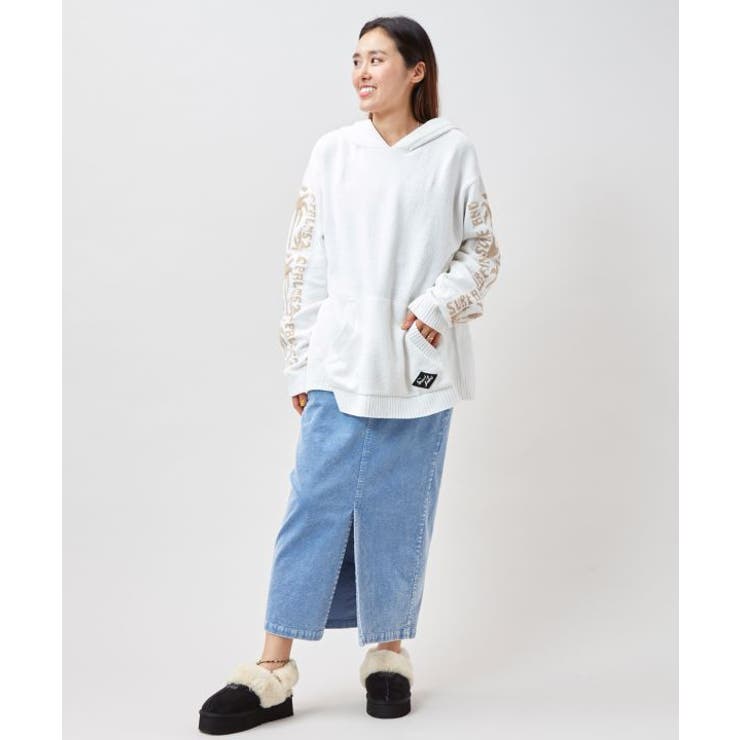 【カヒコ】トムメンズニットフードトップス【SURF&Palms】 | アミナコレクション | 詳細画像6 