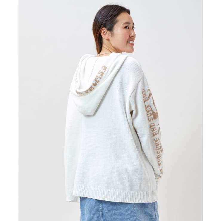 【カヒコ】トムメンズニットフードトップス【SURF&Palms】 | アミナコレクション | 詳細画像9 