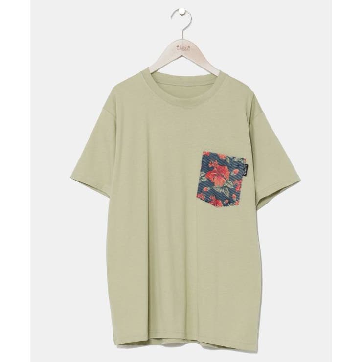 カーキ | 【カヒコ】ポケニカルメンズＴシャツ | アミナコレクション