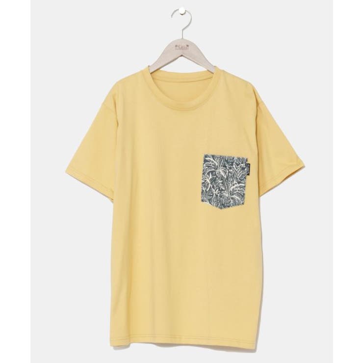イエロー | 【カヒコ】ポケニカルメンズＴシャツ | アミナコレクション
