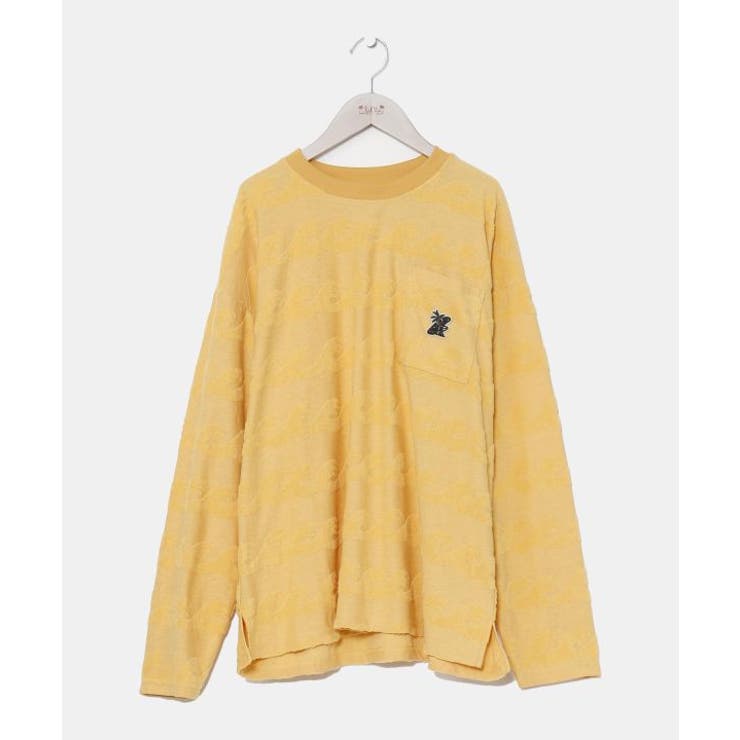 イエロー | 【カヒコ】ララリリコメンズＴシャツ【SURF&Palms】 | アミナコレクション 