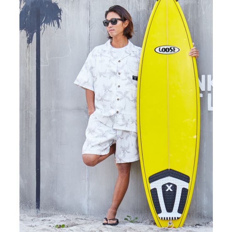 【カヒコ】【SURF&Palms】カリッサメンズシャツ | アミナコレクション | 詳細画像1 