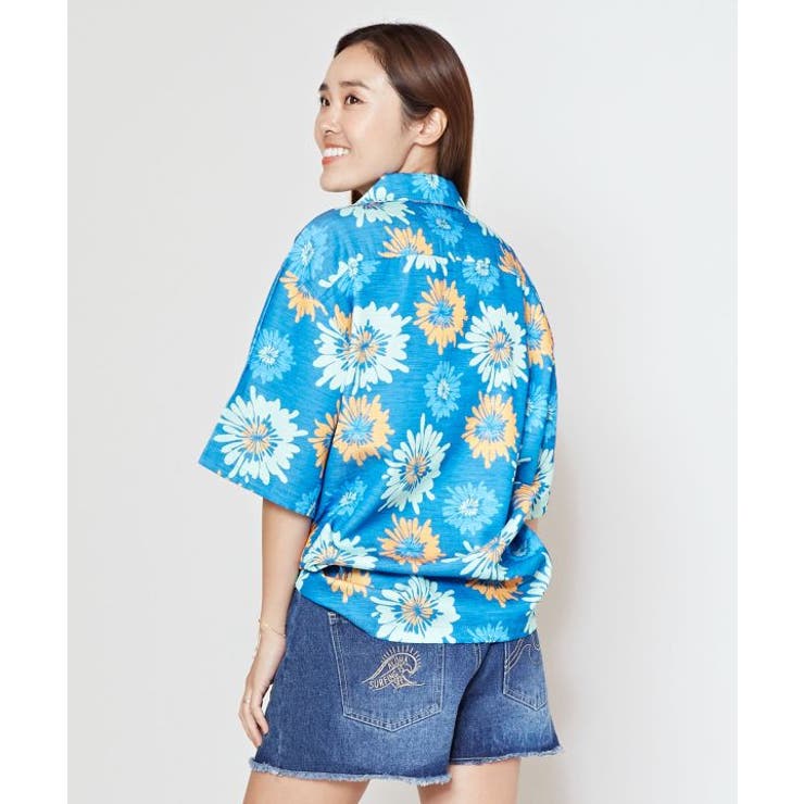 【カヒコ】【SURF&Palms】カリッサメンズシャツ | アミナコレクション | 詳細画像10 