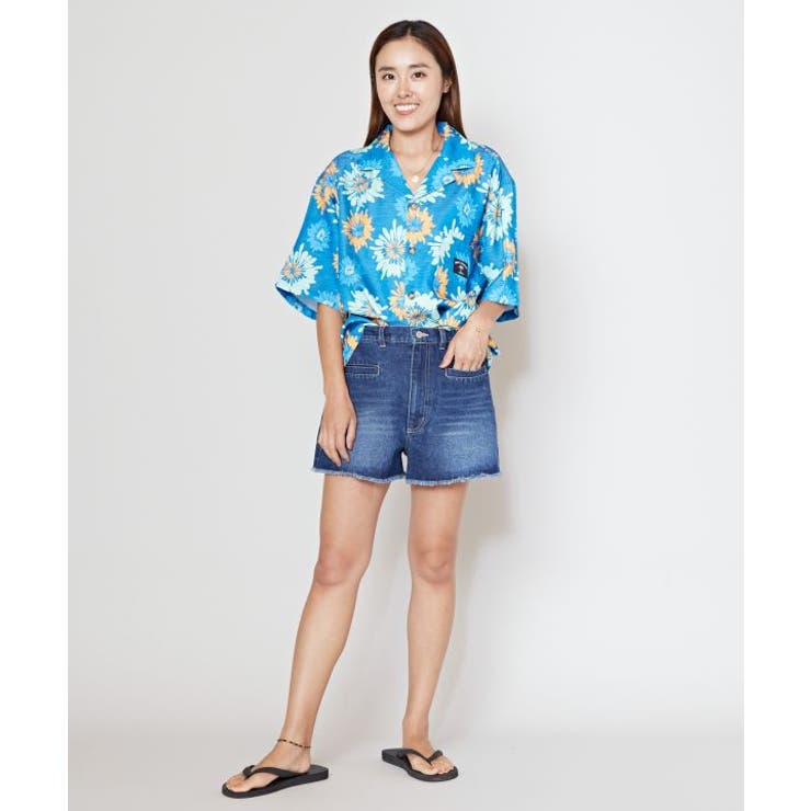 【カヒコ】【SURF&Palms】カリッサメンズシャツ | アミナコレクション | 詳細画像4 