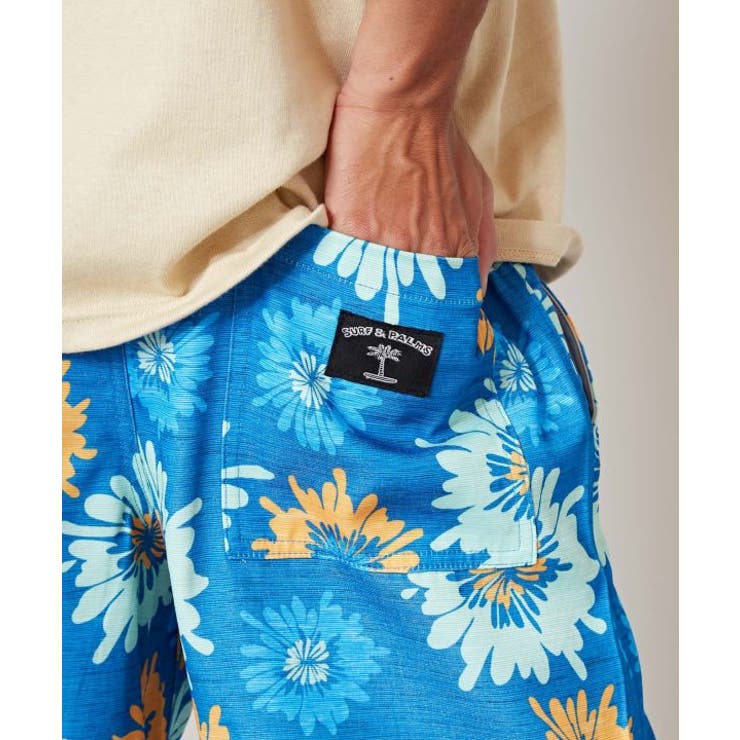【カヒコ】【SURF&Palms】カリッサメンズハーフパンツ | アミナコレクション | 詳細画像10 