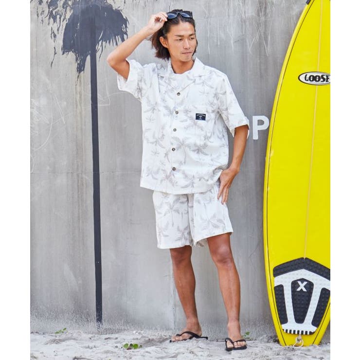 【カヒコ】【SURF&Palms】カリッサメンズハーフパンツ | アミナコレクション | 詳細画像2 