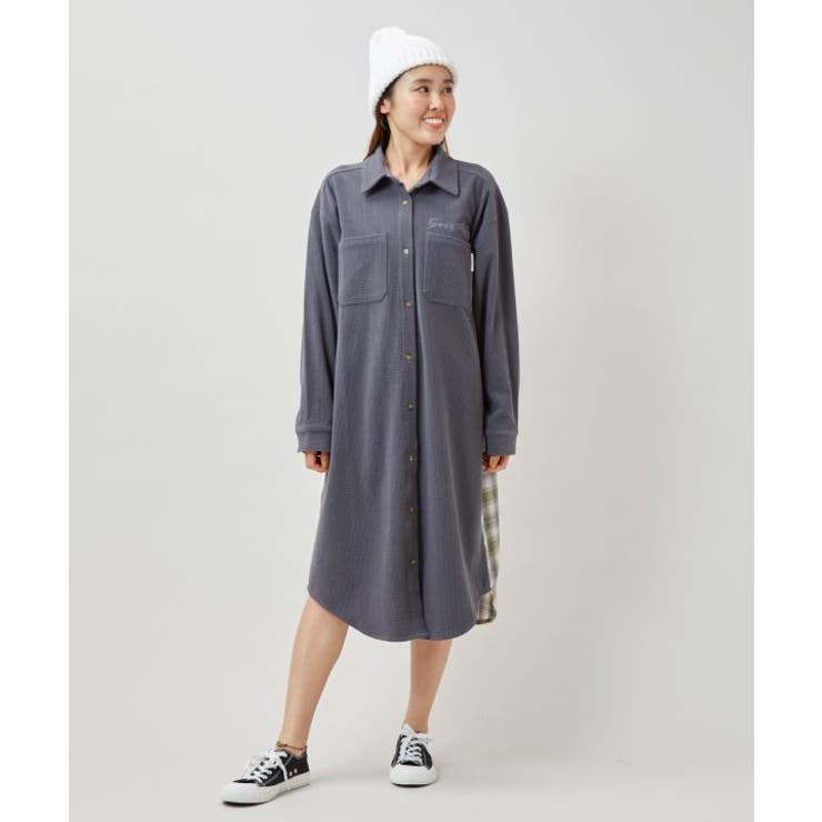 【カヒコ】コラピントシャツワンピース【SURF&Palms】 | アミナコレクション  | 詳細画像2 