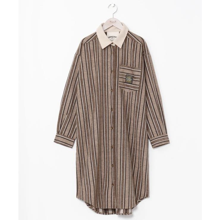 ベージュ | 【カヒコ】ジョアンシャツワンピース【SURF&Palms】 | アミナコレクション 