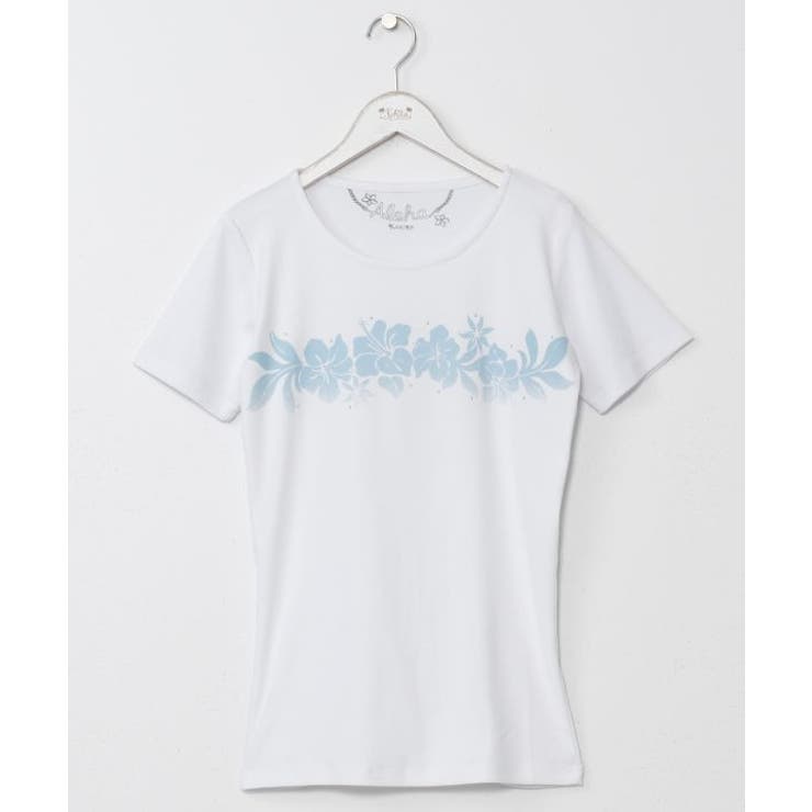 ホワイト | 【カヒコ】エレエレフラTシャツ | アミナコレクション 