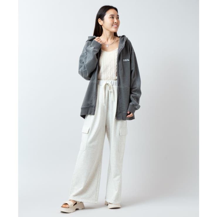 【カヒコ】コロア裏毛パンツ | アミナコレクション  | 詳細画像3 