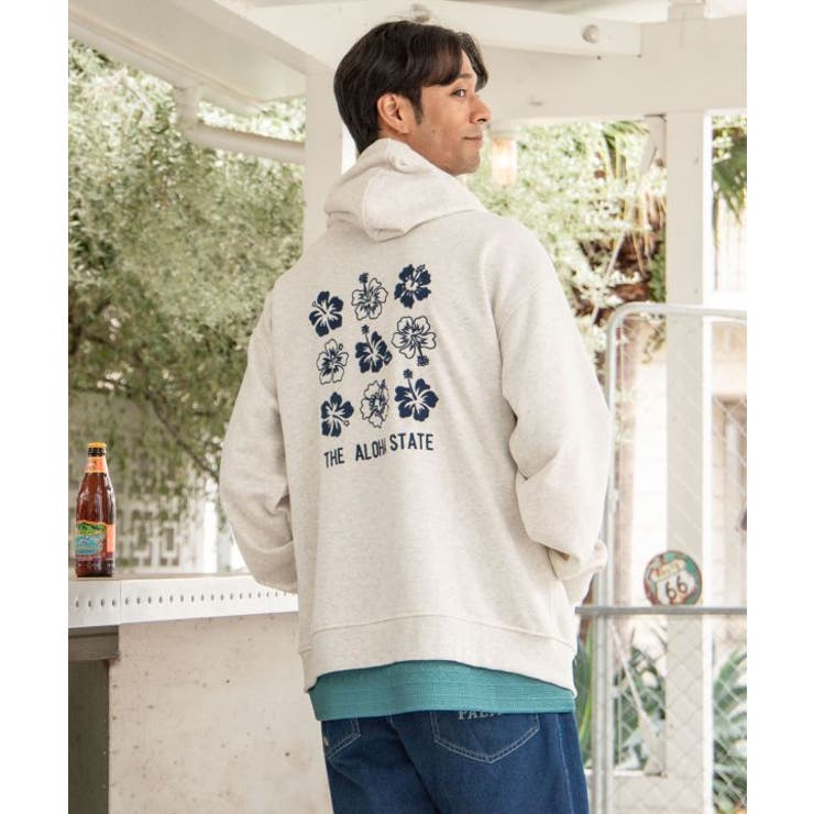 【カヒコ】コロアメンズジップアップパーカー | アミナコレクション  | 詳細画像5 