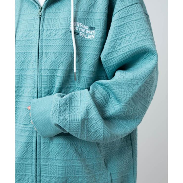 【カヒコ】ジェイメンズジップアップパーカー【SURF&Palms】 | アミナコレクション  | 詳細画像11 