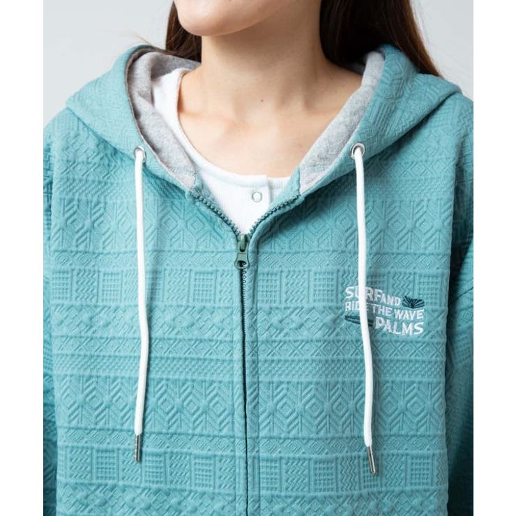 【カヒコ】ジェイメンズジップアップパーカー【SURF&Palms】 | アミナコレクション  | 詳細画像14 