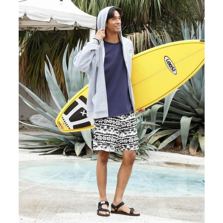 【カヒコ】ジェイメンズジップアップパーカー【SURF&Palms】 | アミナコレクション  | 詳細画像2 