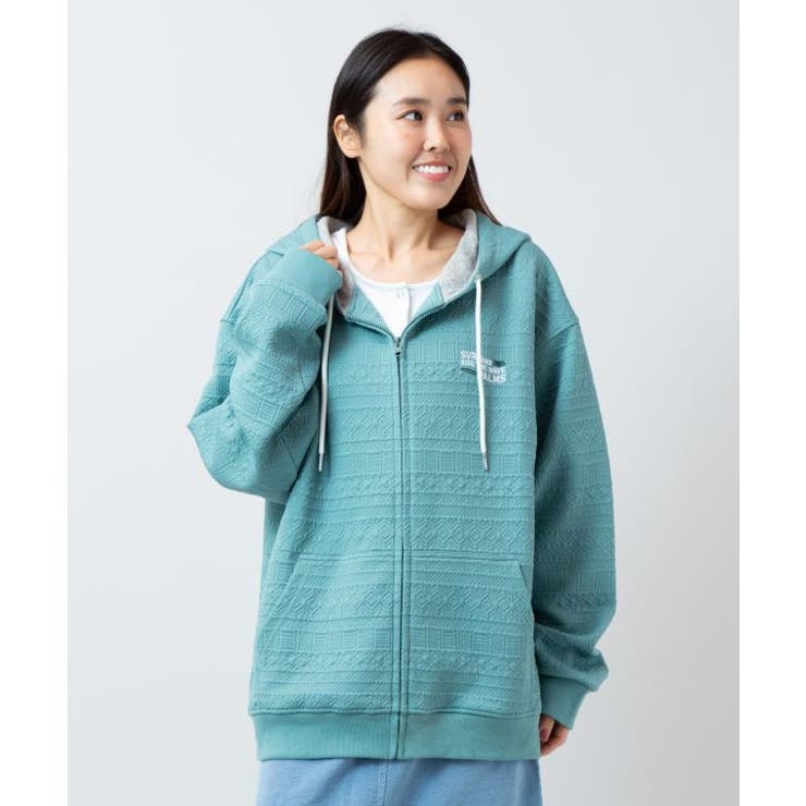 【カヒコ】ジェイメンズジップアップパーカー【SURF&Palms】 | アミナコレクション  | 詳細画像6 