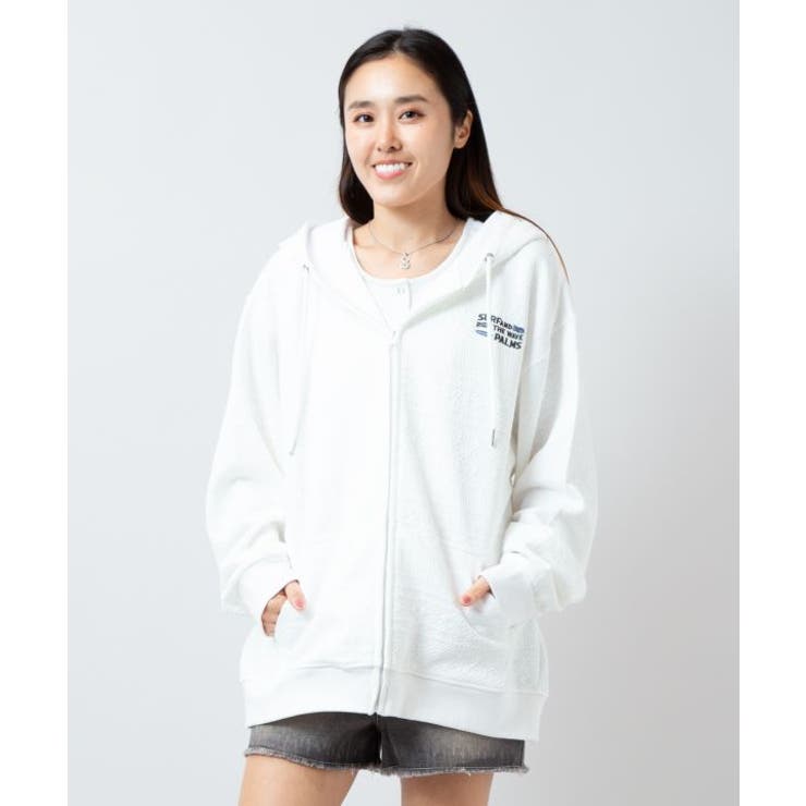 【カヒコ】ジェイメンズジップアップパーカー【SURF&Palms】 | アミナコレクション  | 詳細画像7 