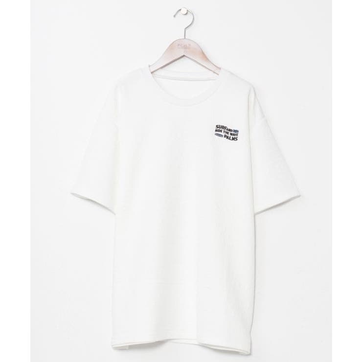ホワイト | 【カヒコ】ジェイメンズTシャツ【SURF&Palms】 | アミナコレクション 