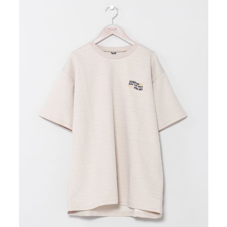 ベージュ | 【カヒコ】ジェイメンズTシャツ【SURF&Palms】 | アミナコレクション 