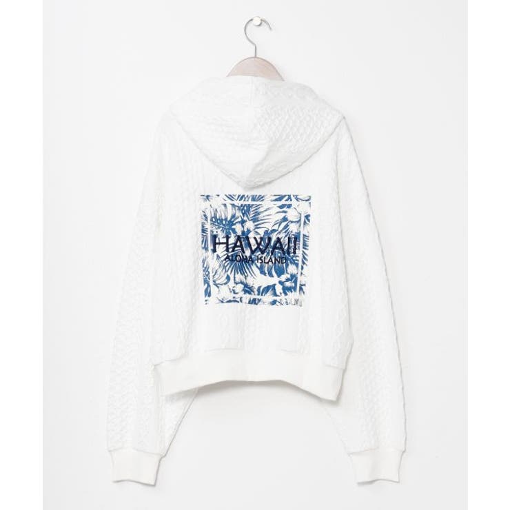 ホワイト | 【カヒコ】フイナハフーディー | アミナコレクション 