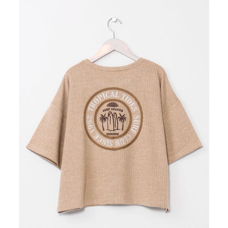 ベージュ | 【カヒコ】ハエナＴシャツ【SURF&Palms】 | アミナコレクション 