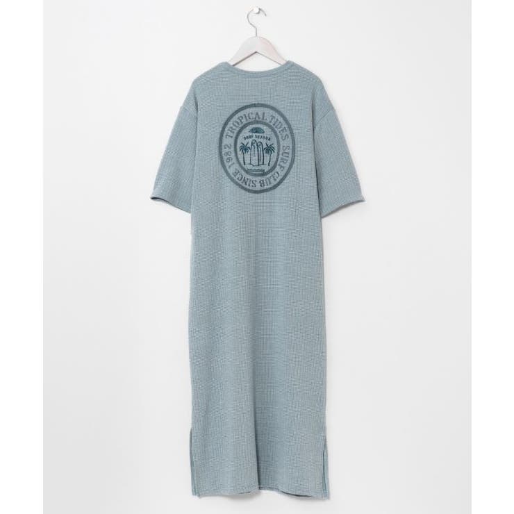 ブルー | 【カヒコ】ハエナワンピース【SURF&Palms】 | アミナコレクション 