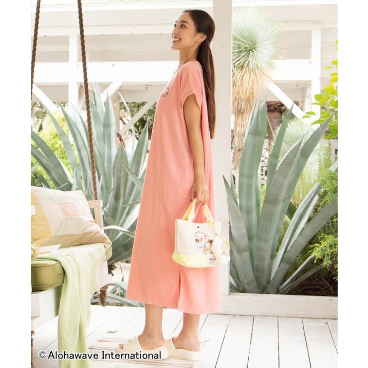 【カヒコ】ウイTシャツワンピース【ALOHA MAPUA】 | アミナコレクション  | 詳細画像3 