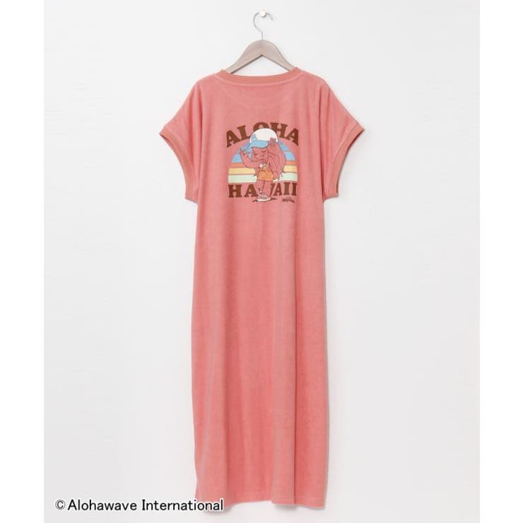 【カヒコ】ウイTシャツワンピース【ALOHA MAPUA】 | アミナコレクション  | 詳細画像4 