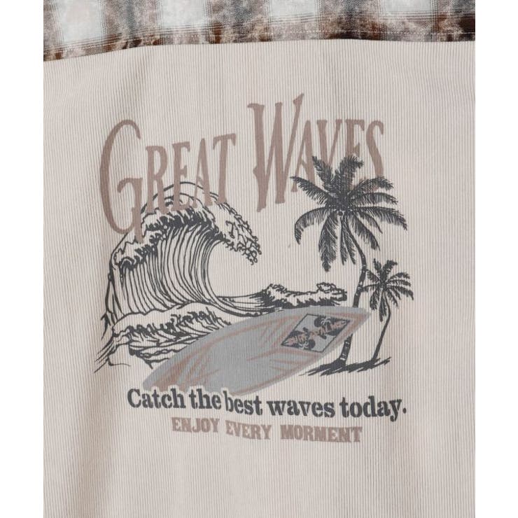 【カヒコ】【SURF&Palms】コールシャツ | アミナコレクション  | 詳細画像2 